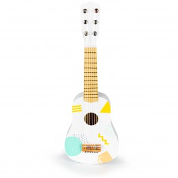 Drewniana gitara dla dzieci klasyczna 6 strun ECOTOYS