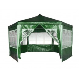 Namiot pawilon ogrodowy handlowy 2x2x2m z oknami