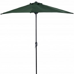 Parasol ogrodowy pół-parasol ścienny na taras 2,7m zielony